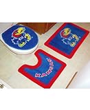 Kansas 3 Piece Bath Rug Set