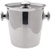 Hoffritz Stainless-Steel Ice Bucket with Lid