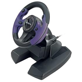 4Gamers Dual Shock Mini Wheel (8")