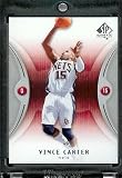 2006 07 SP Authentic Vince Carter New Jersey Nets Basketball Card #52 - Mint Condition - In Protective Display Case !!