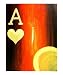 (PRINTS ONLY) HOT GLOWING ACES POKER BLACKJACK ART ARTS DECOR