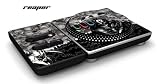 New DJ Hero Turntable Controller Protective Skin, Fits Xbox 360, Playstation 2 & 3, Nintendo Wii - Reaper