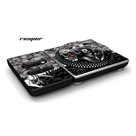 New DJ Hero Turntable Controller Protective Skin, Fits Xbox 360, Playstation 2 & 3 – Reaper
