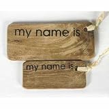 Outdoor Living : Woodstock Percussion - DCUK Name Tags - Large