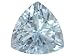 Jewelry : MIN 2.75CT 10X10MM TRILLION AQUAMARINE FROM AFRICA