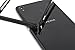 Xperia Z3 case , Aluminum hard ultra thin case frame bumper metal for Sony xperia Z3 phone Wellpad (black)