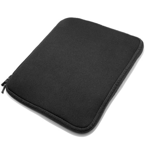 Complex Look Black Neoprene Zippered Notebook Laptop Lawsuit Sleeve Fit 15.4 inch ACER Apple ASUS Dell Fujitsu HP LENOVO Panasonic Samsung Sony Toshiba Gateway
