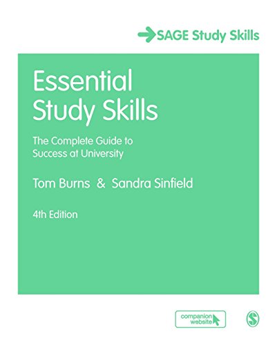 Essential Study Skills: The Complete Guide to Success at University (SAGE Study Skills Series)