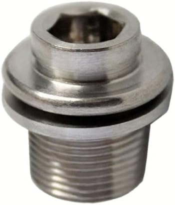 Titanium Ti Crank Bolts ISIS BB Axes M15 x 13mm 2pcs