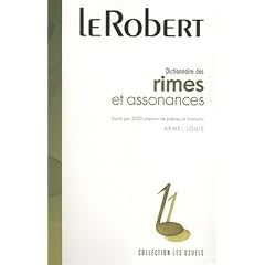 Dictionnaire des rimes et assonances
