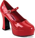 Maryjane-50 Pleaser USA Red Patent Size: 13