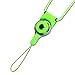 Reiko STRAP-LCGR Fashionable Universal Neck Strap Lanyard for Mobile Phones- 1 Pack - Retail Packaging - Green