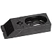 Te-Co 33829 Nuzzler Black Oxide 1018 Steel Low Grip Edge Clamp, 3/4" Bolt Size, 5-1/4" Length x 2" Width x 1-1/4" Height
