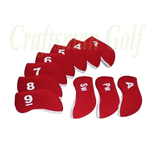 Craftsman Golf New Neoprene Golf Iron Head covers Headcovers with