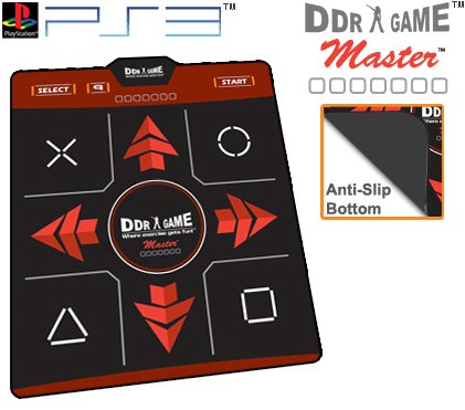 PS3 Master Dance Pad Non-Slip