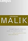 Corporate policy and governance : how organizations self-organize