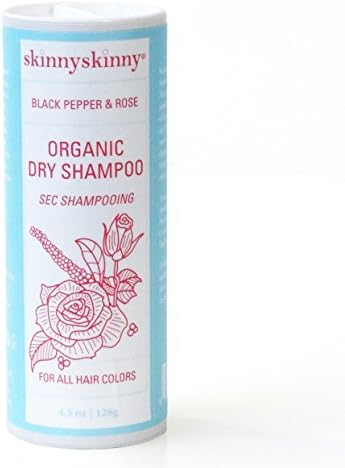 Rose and Black Pepper Organic Dry Shampoo ...