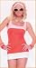 Disco Costumes Mod Disco Woman Costume