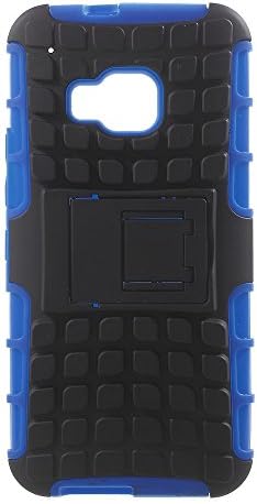 Caseblare Anti-slip PC and TPU Hybrid Cover for HTC One M9 - Blue
