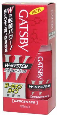 ギャツビー ダブルシステムデオドラントロールオン 無香性45ml
