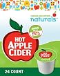 Green Mountain Naturals ~ HOT APPLE CIDER ~ 24 K-Cups for Keurig Brewers