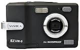 【防水仕様】 YASHICA 503万画素 防水デジタルカメラ ブラックEZ UW-5 BK (水深3mまで対応) 26178