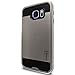 Galaxy S7 Case, CoverON [Chrome Series] Faux Brushed Metal Hard Slim Fit Hybrid Protective Cover Case for Samsung Galaxy S7 - Silver & Black