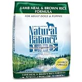 Natural Balance L.I.D. Limited Ingredient Diets Lamb Meal and Brown Rice Formula Dog and Puppy Food