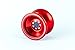 US Yo-Yo - Professional Yo-Yo by MhIL - Yoyo Toy Made of Alloy Aluminum Red for Tricks for Intermediate to Advance YoYo Players 3 Strings + Glove Included a non-responsive Yo-Yo