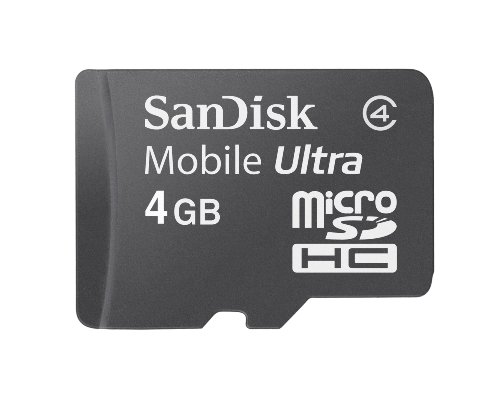 SanDisk microSDHC Ultra 4GB (original Handelsverpackung) Preisvergleich
