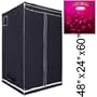 4'x2'x5' Hydroponics Grow Tent Hydro Box Hut Cabinet