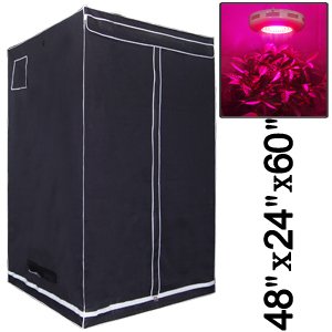4'x2'x5' Hydroponics Grow Tent Hydro Box Hut Cabinet by 