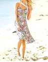 SEXY VERSPIELTES SOMMER-KLEID ALLOVER PRINT NEU