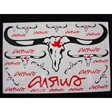 【STICKER】大人気!!カラバオ（CARABAO）★ステッカー(L)-RD2