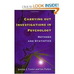 Carrying Out Investigations in Psychology: Methods and Statistics