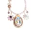 Barbie by Tarina Tarantino Charm Necklace - Pink