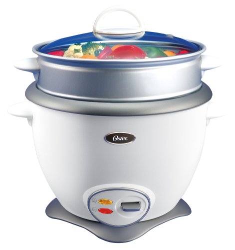 Oster 4731 Rice Cooker and Food Steamer, White