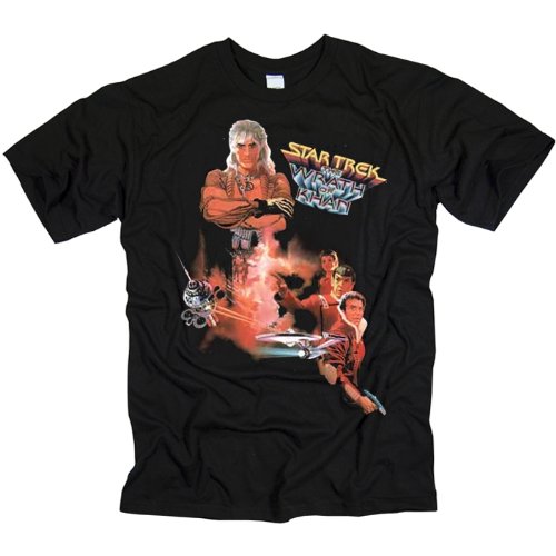 Star Trek T-Shirt The Wrath Of Khan Motion Picture Poster