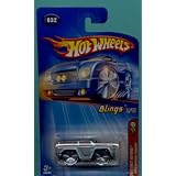 Mattel Hot Wheels 2005 Blings 1:64 Scale Silver Ford Bronco Concept Die Cast Truck #032 by Mattel