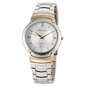 Pierre Cardin Men's Classic Collection Silver-Tone Round Watch #PC2500TS