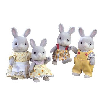 Calico Critters Cottontail Rabbit Family