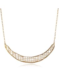 T Tahari Mesh Frontal Necklace, 17"