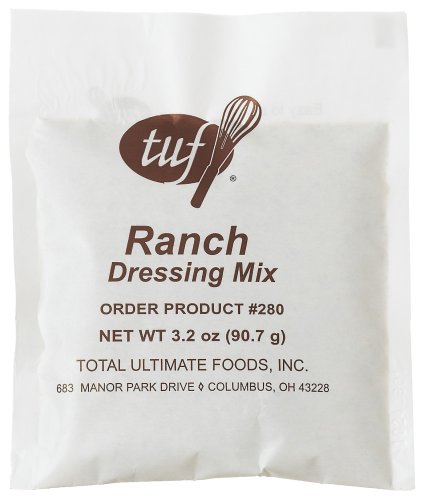 Total Ultimate Foods Ranch Salad Dressing Mix, 3.25-Ounce Units (Pack of 18) by Total Ultimate Foods