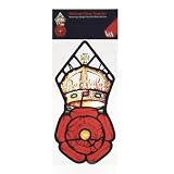 V&A Tudor Rose Stained Glass Transfer||EVAEX||RF10F