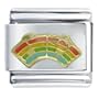 Rainbow Music Gift Italian Charm