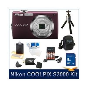 Nikon CoolPix S3000 Digital Camera