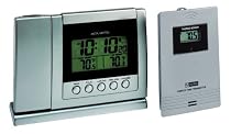 Chaney Instrument Wireless Thermometer and Projection Clock