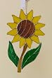 Sunflower Stained Glass Suncatcher