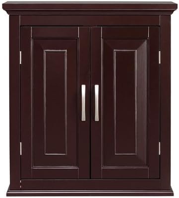 Genevieve Double Door Wall Cabinet by Elegant Home Fashions