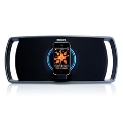 Philips SBD 8100 Lautsprechersystem (Dockingstation, 10x 5 Watt RMS) f�r Apple iPod/iPhone schwarz